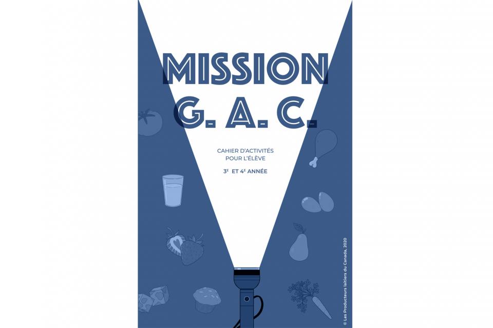 couverture du livret Mission G.A.C.