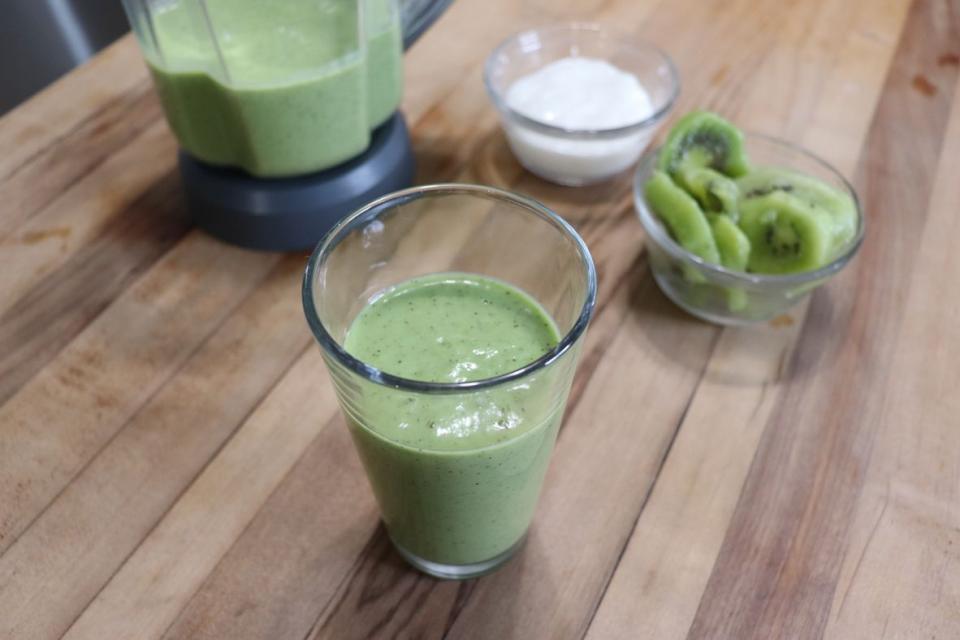 Smoothie vert à la banane