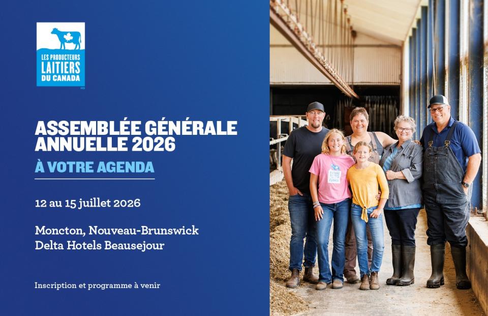 2026 PLC Assemblee generale annuelle À votre agenda