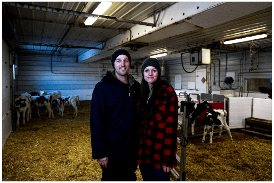 Richard et Michelle, producteurs laitiers du Manitoba