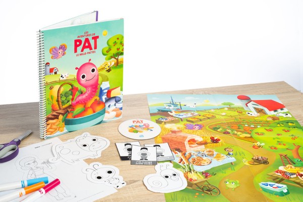 Contenu du recueil Les aventures de Pat le mille-pattes
