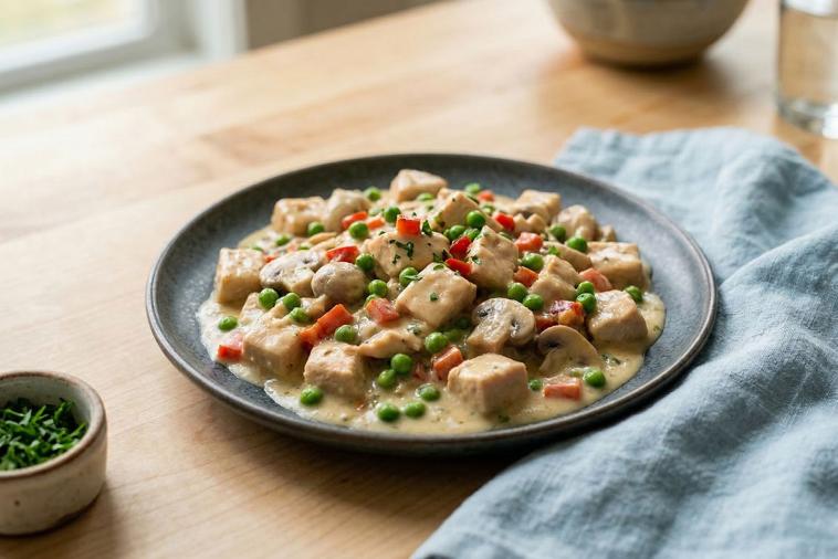 Poulet à la King