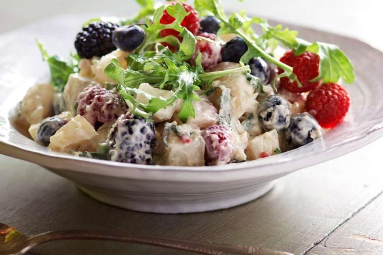 berry delicious potato salad