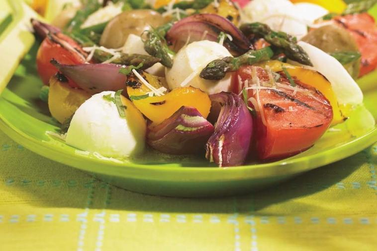 bocconcini veggie salad