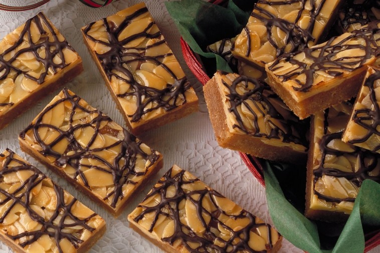 butterscotchy almond bars