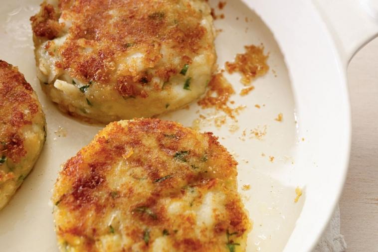 cheddar and cod fish cakes