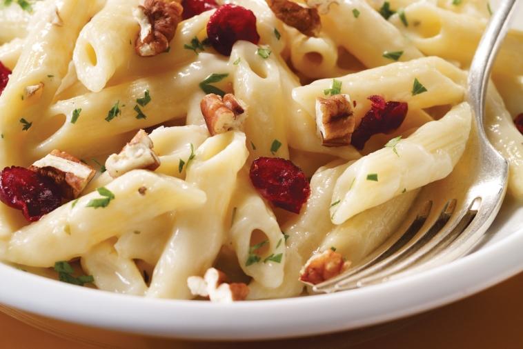 cheese nuts cranberry pasta