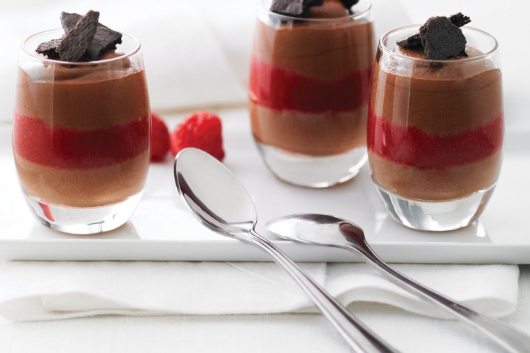 Mousse Au Chocolat Et Aux Framboises En Verrine Plaisirs Laitiers