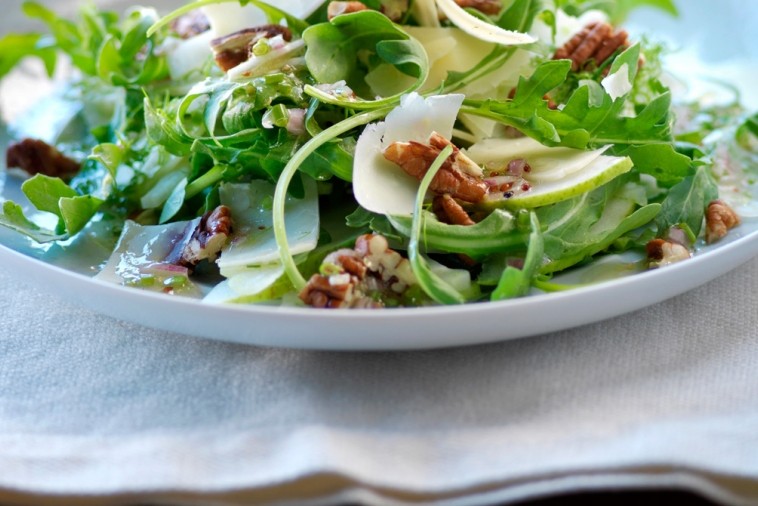 fennel arugula cheddar and pecan salad