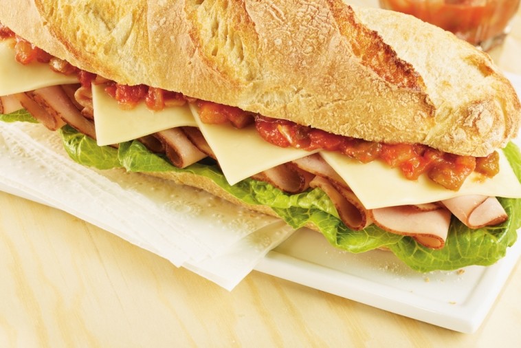 Sandwichs Au Jambon Au Monterey Jack Et A La Salsa Plaisirs Laitiers