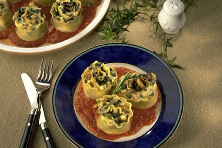Lasagnes Roulees Aux Legumes Plaisirs Laitiers