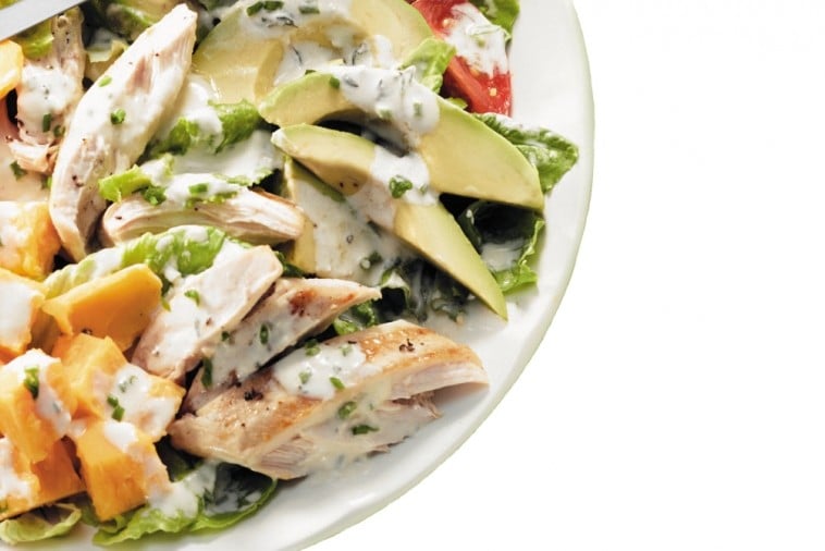 light fresh cobb salad