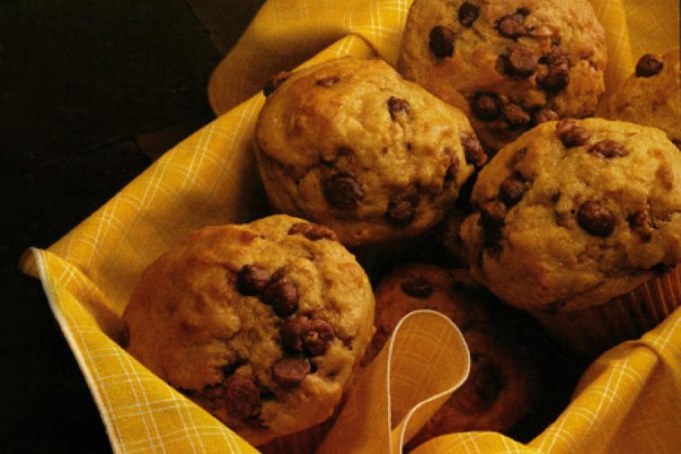 muffins aux pepites de chocolat