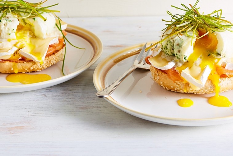 œufs Benedictine Au Brie Et Au Saumon Fume Plaisirs Laitiers