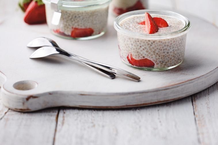 spiced chia pudding