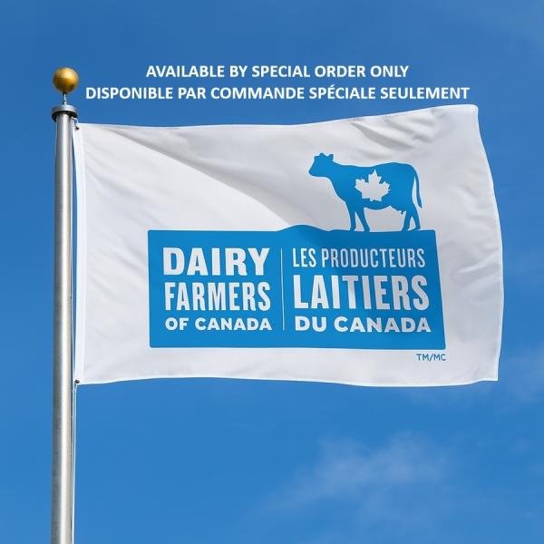 Drapeau des Producteurs laitiers du Canada - sur demande