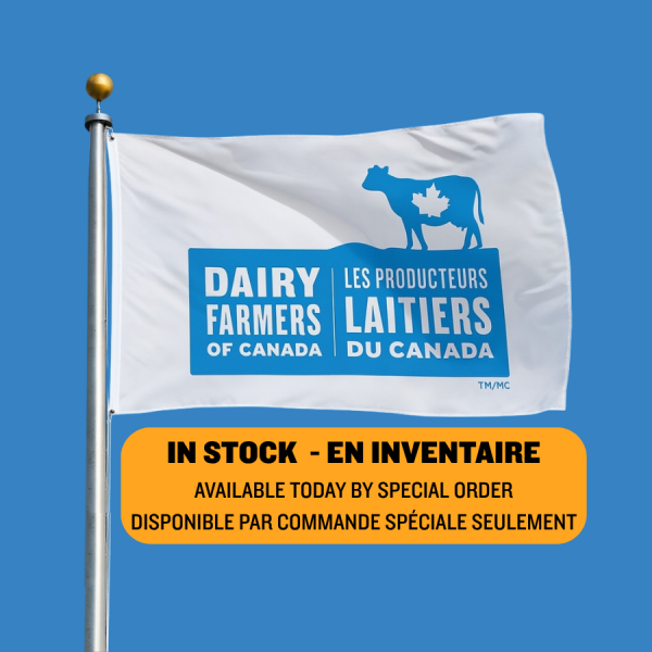 Drapeau des Producteurs laitiers du Canada - sur demande