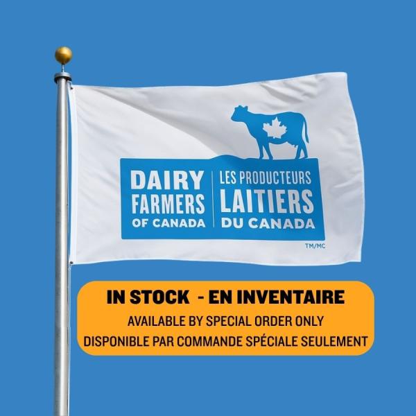 Drapeau des Producteurs laitiers du Canada - sur demande
