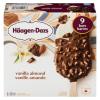 Häagen-Dazs Vanilla Almond Ice Cream Bars 9x88ml