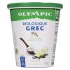 Olympic Yogourt grec biologique vanille 3.5% M.G. 650g