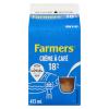 Farmers Crème à café 18% M.G. 473ml