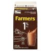 Farmers Lait partiellement écrémé au chocolat 1% M.G. 473ml