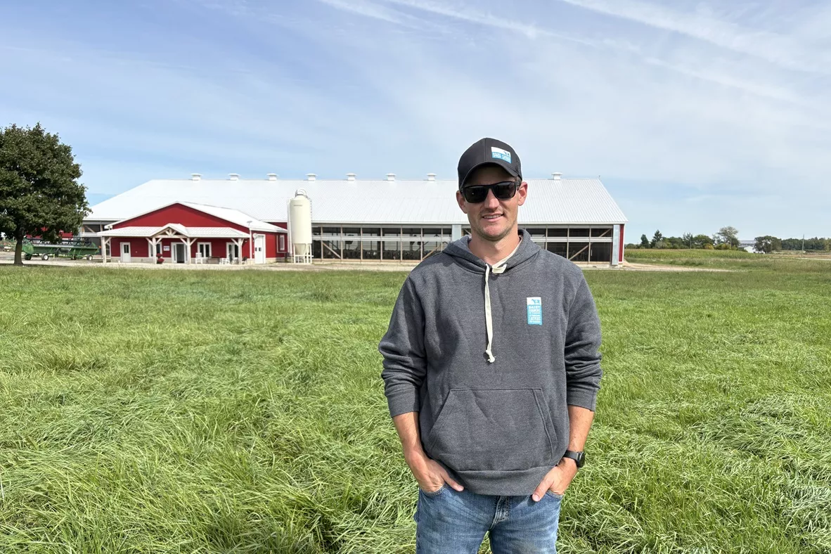 Andrew, dairy farmer from Ontario